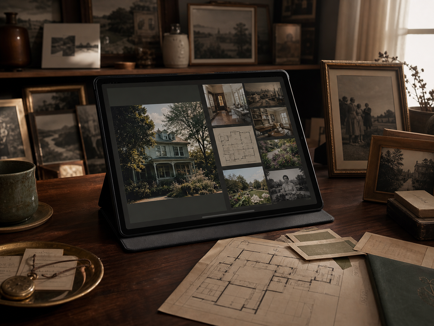 A family digital keepsake sample